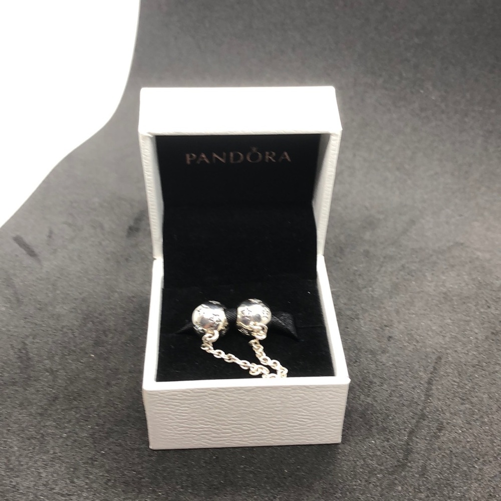 A Safety Chain Fits Pandora Bracelet